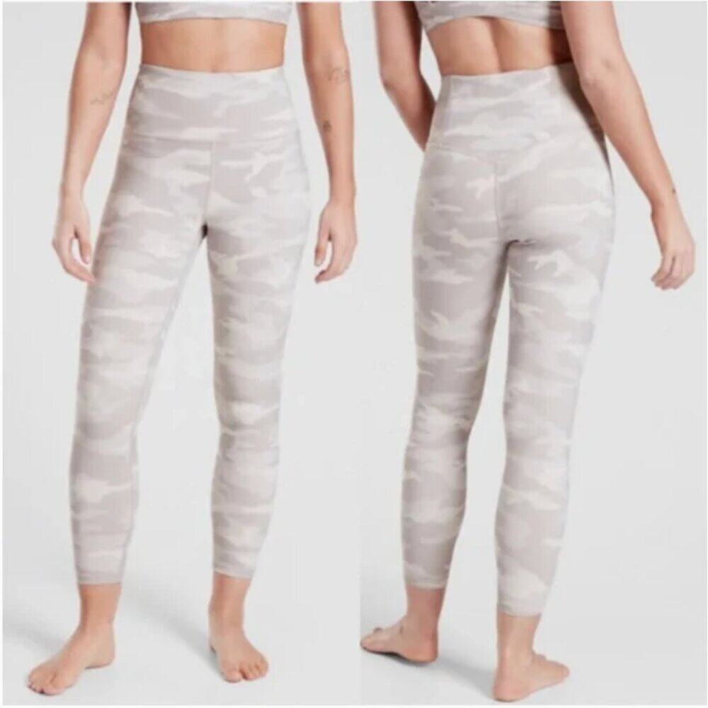 Athleta Elation High Rise 7/8 Tight in Camo